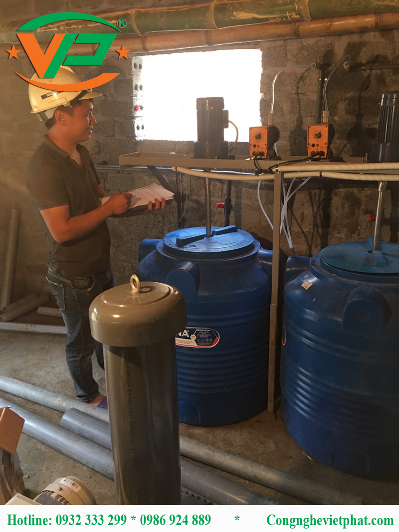 Hệ thống xử lý nước thải bột sắn công suất 200m3/24h tại Hòa Bình