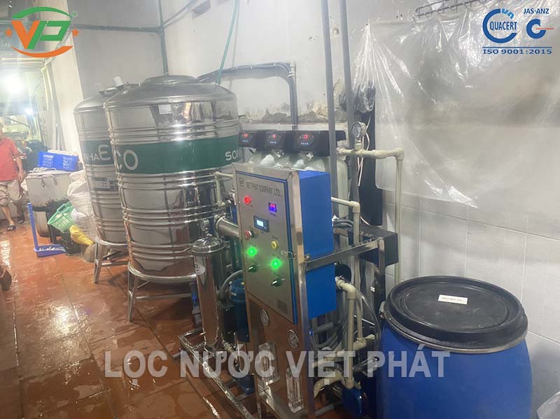 Máy lọc nước RO công nghiệp 250l/h 