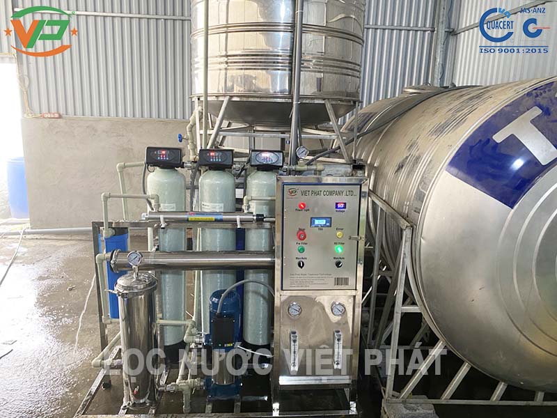Máy lọc nước RO công nghiệp 250l/h 