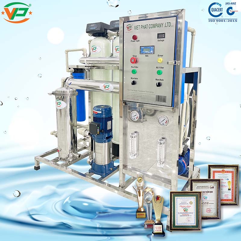 Máy lọc nước RO công nghiệp 250l/h 