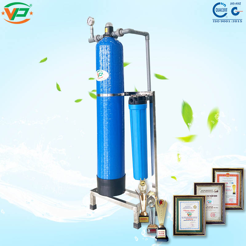 BỘ LỌC NƯỚC ĐẦU NGUỒN - 1 CỘT VAN CƠ